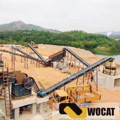 Mineral Crushing Conveying Equipment Rubber Transmission Roller Belt Conveyor