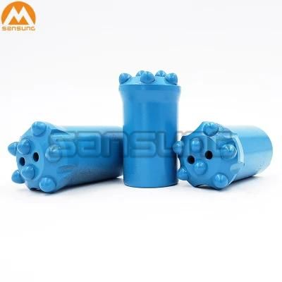 Tapered Rock Mining Tungsten Carbide Tipped Drill Button Bit