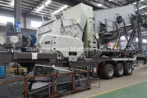 Granite Basalt Rock Mobile Impact Crusher Plant Machine