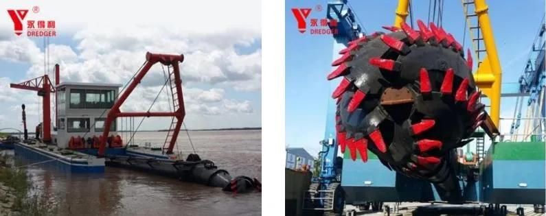 Advanced Equipment 16 Inch 200t Dredger with Diesel for The River