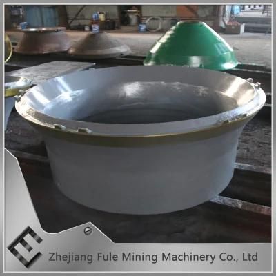 Cone Crusher Wear Resistant Parts Standard Concave Bowl Liner