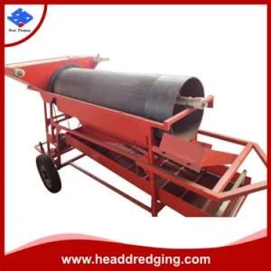 Small Portable Land Alluvial Gold Mining Trommel