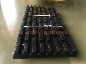 High Manganese Stone Jaw Crusher Swing Plate Wear Liner Parts