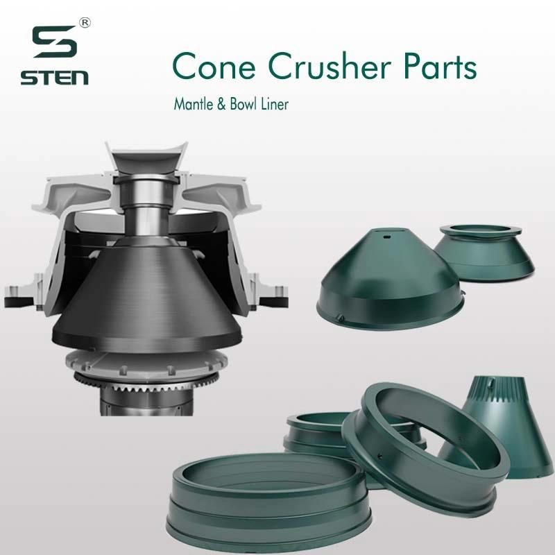 High Manganese Crusher Hammer Head Parts for Crusher