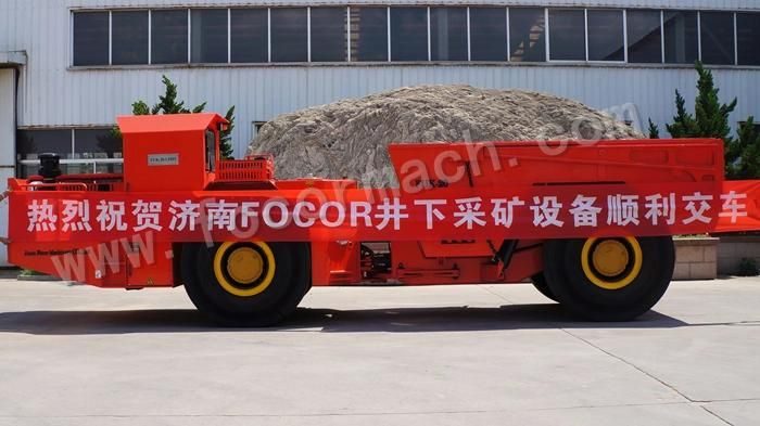 Low Profile Dump Truck Used for Unerground Mining with Model Fuk-20
