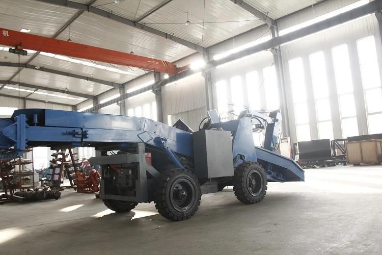 China Factory Wheeled Stone Mucking Loader Used in Gold Mine