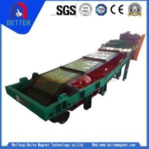 ISO/Ce Approved Btk-1200mm Series Magnetic Iron Ore Separator for Crushing Line