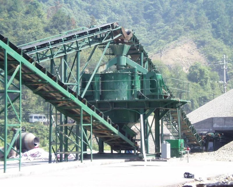 Stone Rock Crushing Machine/Mining Equipment/ PLC Vertical Shaft Impact  Crusher  for Mine Industry
