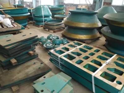 Steel Casting Jaw Crusher Wear Parts Moving Jaw Plate for Ore Mining