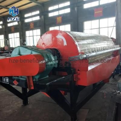 Iron Mining Ore Wet Drum Permanent Magnet Separator Mineral Processing