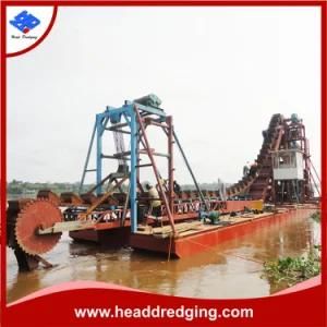 China Gold Bucket Chain Dredger for Sale China River Bucket Dredger and Sand Dredger for ...