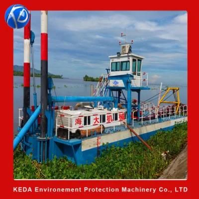 High Quality Hydraulic River Sand Dredger Cutter Suction Dredger Boat for River Sand ...