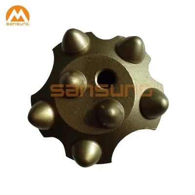 R25 Drifting and Tunneling Rock Drilling Thread Button Bit for Underground Borehole