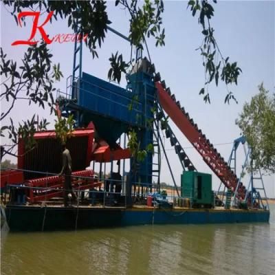 Durable Gold Dredger &amp; Gold Mining Equipment &amp; Chain Bucket Gold Dredger