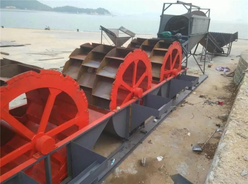 Wheel-Type Mobile Sand Washing Washer