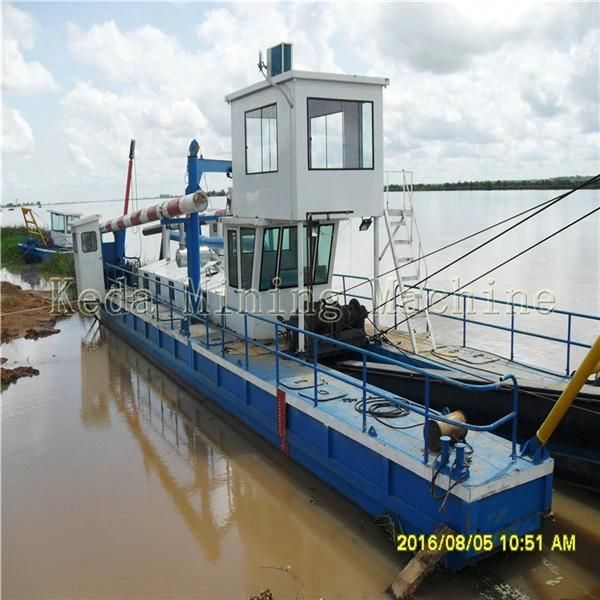 Keda Gold/Sand Cutter Suction Dredger with Good Quality