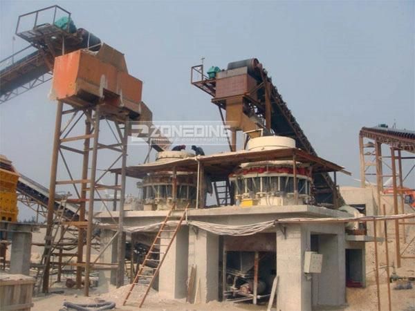 Long Service Life Cone Crusher for Mining Spring Cone Crusher Price