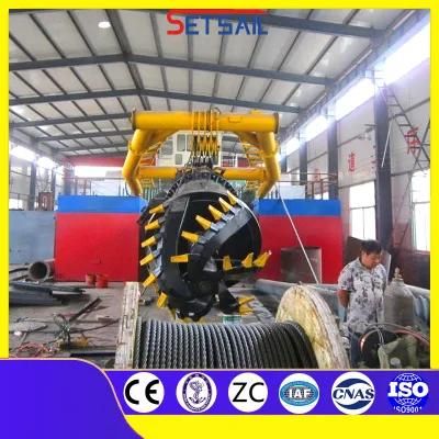 12 Inch Cutter Suction Dredging River Sand Boat for Lake Mud