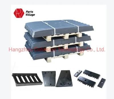 High quality casting parts for jaw crusher and cone crusher impact crusher