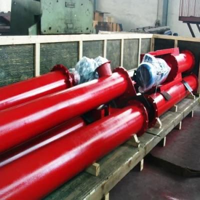 Factory CE Approved Energy Saving Spiral Auger Tubular Tube Cereal Screw Conveyor