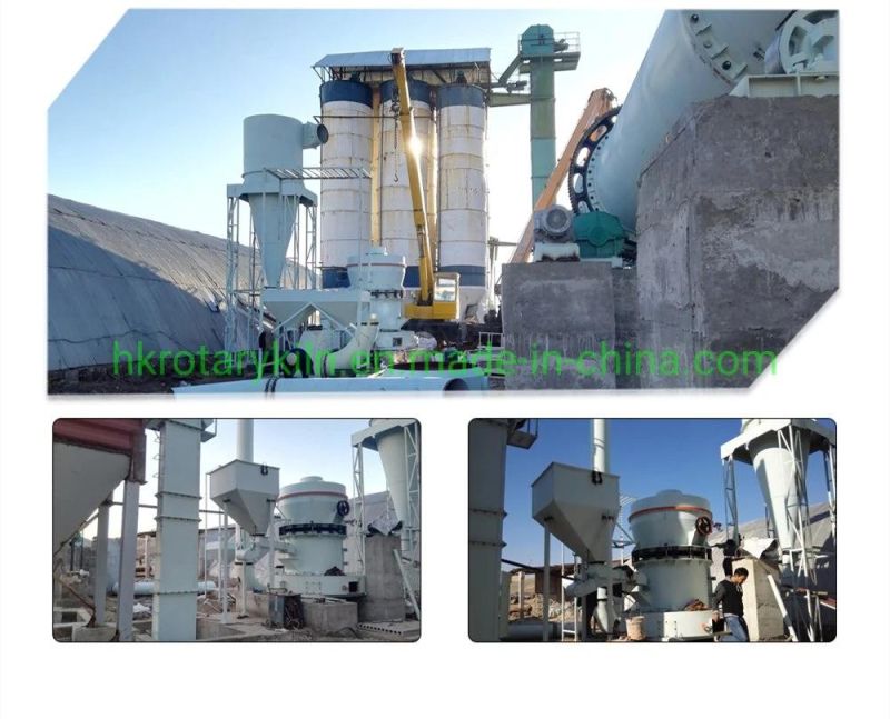 New 0.4-9.5tph Vertical Grinding Mill High Pressure Raymond Mill Pulverizers