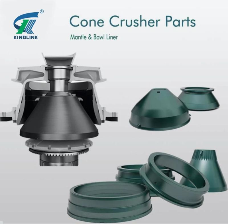 HP Cone Crusher Mantle and Concave Bowl Liner