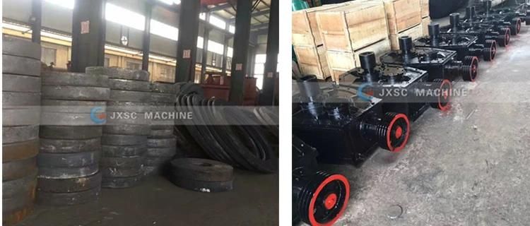 Low Investment Three Rollers Gold Ore Wet Pan Mill