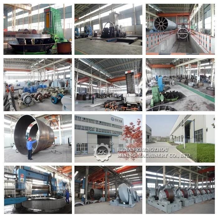 Energy-Saving 300t/D-3000t/D Cement Rotary Kiln Used in Cement Plant