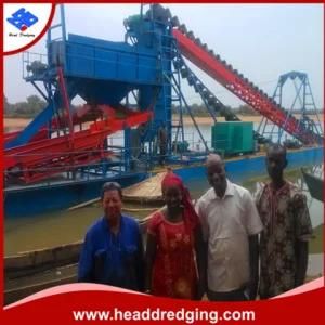 Bucket Chain Gold Mining Dredger