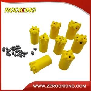 7 Buttons Taper Button Bits for Quarry
