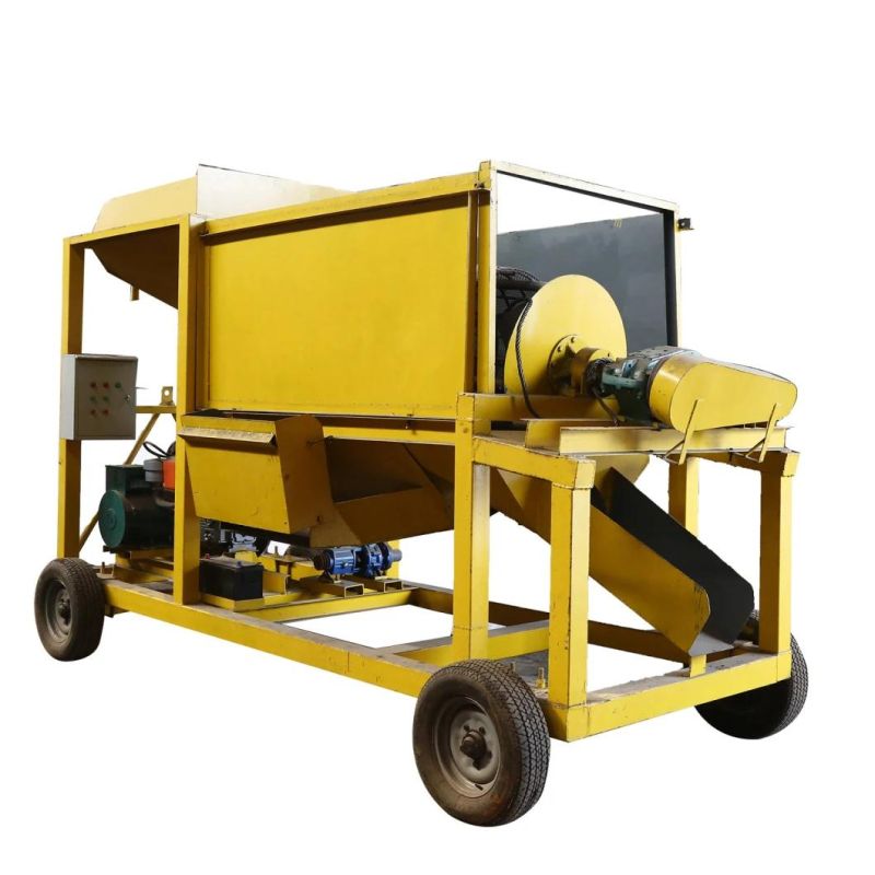 25 Tons/Hour Mobile Gold Washing Plant   for Sales in Madagascar