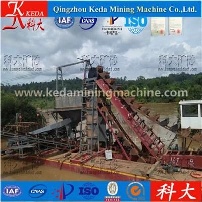 Bucket Chain Dredger Gold Dredger for Sell