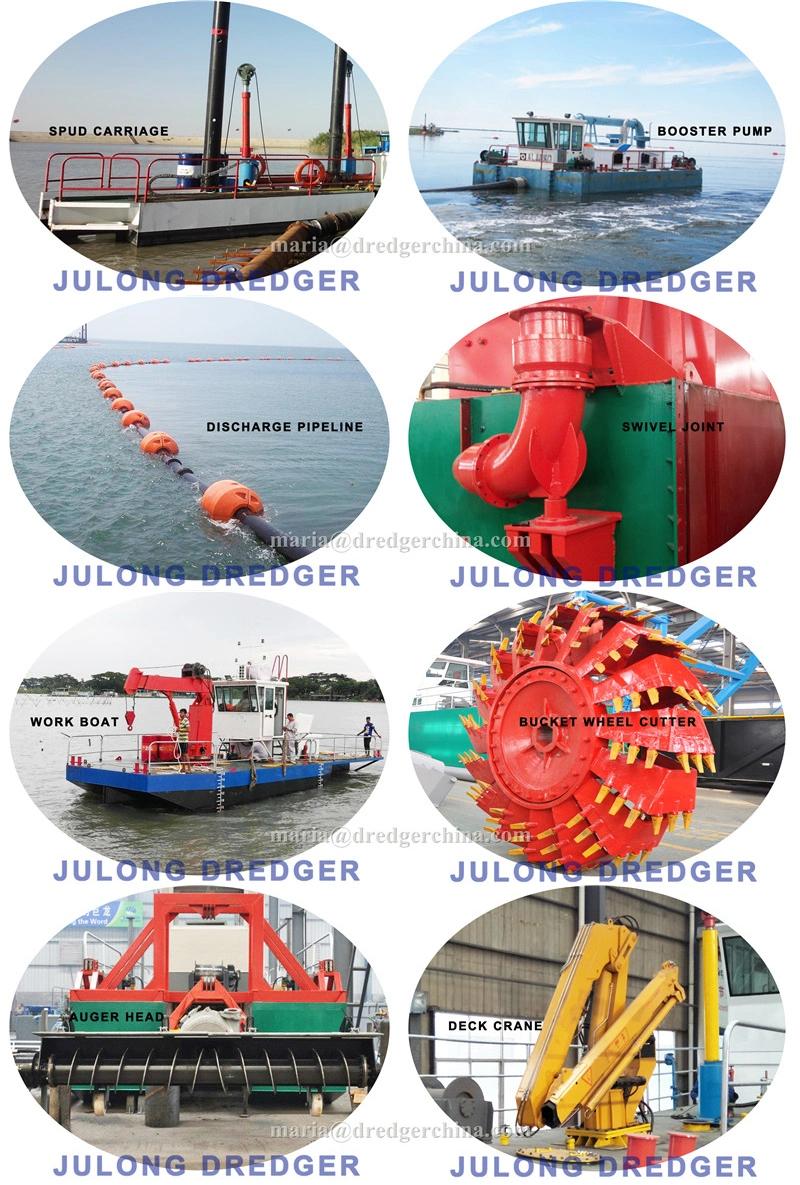 Cutter Suction Dredger for Sale with Cutter Head