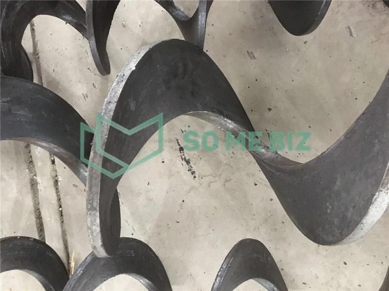 Abrasion Resistant Helicoid Screw Flight for Bulk Material Handling