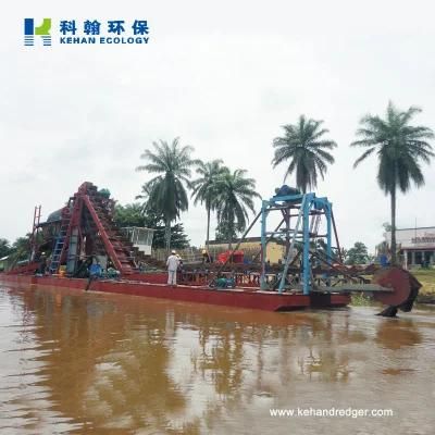 Dredging Ship Bucket Chain Gold Dredger Dredge Machine for Sale