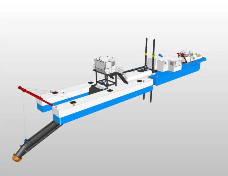 2018 Best Choice China Hydraulic River Use Cutter Suction Sand Dredger