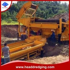 Gold Separator with Patent Gold Mining Processing Trommel Wash Plant