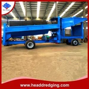 China Pressional Portable Gold Washing Plant with Advanced Design