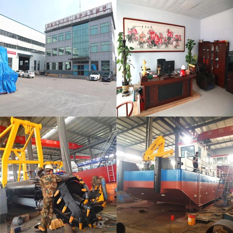 Shijiazhuang Sand Pump Cutter Suction Gravel Dredger Form China Factory