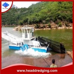 Head Dredging Water Garbage Collection Boat/Trash Skimmer Ship for Lake Pollution Clean