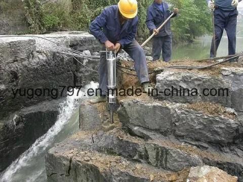 Factory Direct Sale Hydraulic Diesel Stone Rock Splitter with Ce ISO