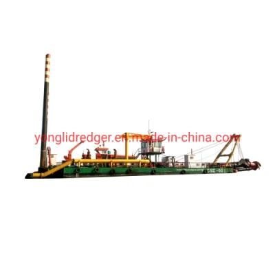 28 Inch Water Flow 7000 Cubic Meter Per Hour Hydraulic Cutter Suction Dredging Ship for ...