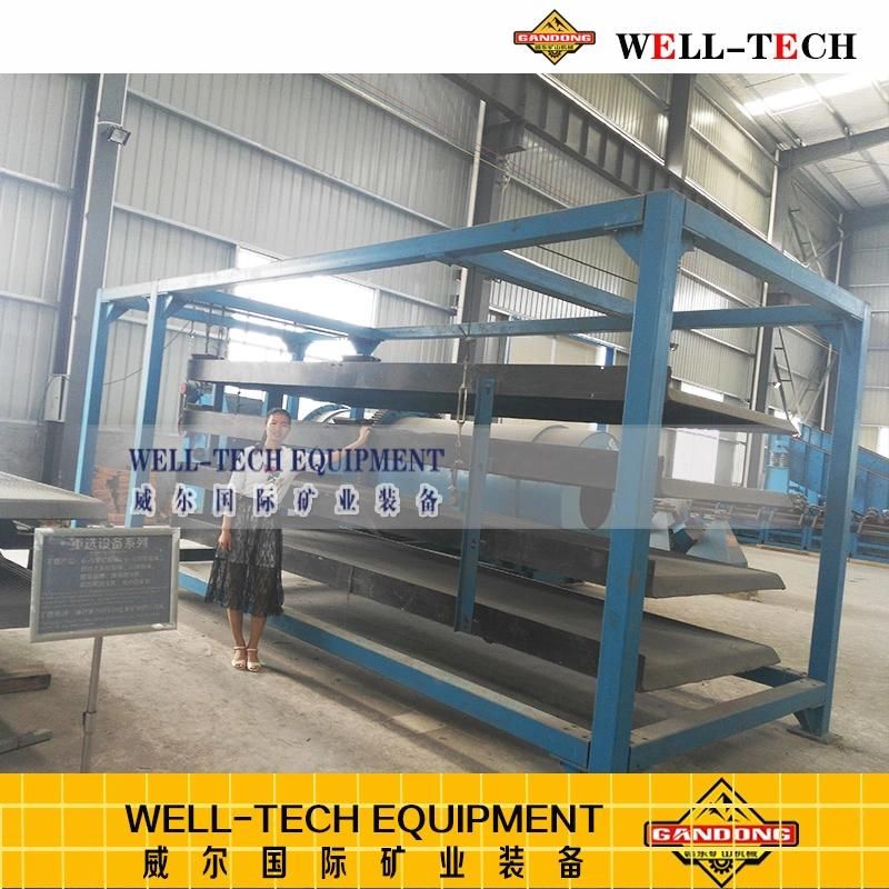 Multideck Lift Type Shaking Table for Gold Plant