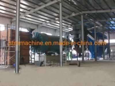 Iron Ore Pellets Dryer / Ore Powder Rotary Drum Dryer Machine