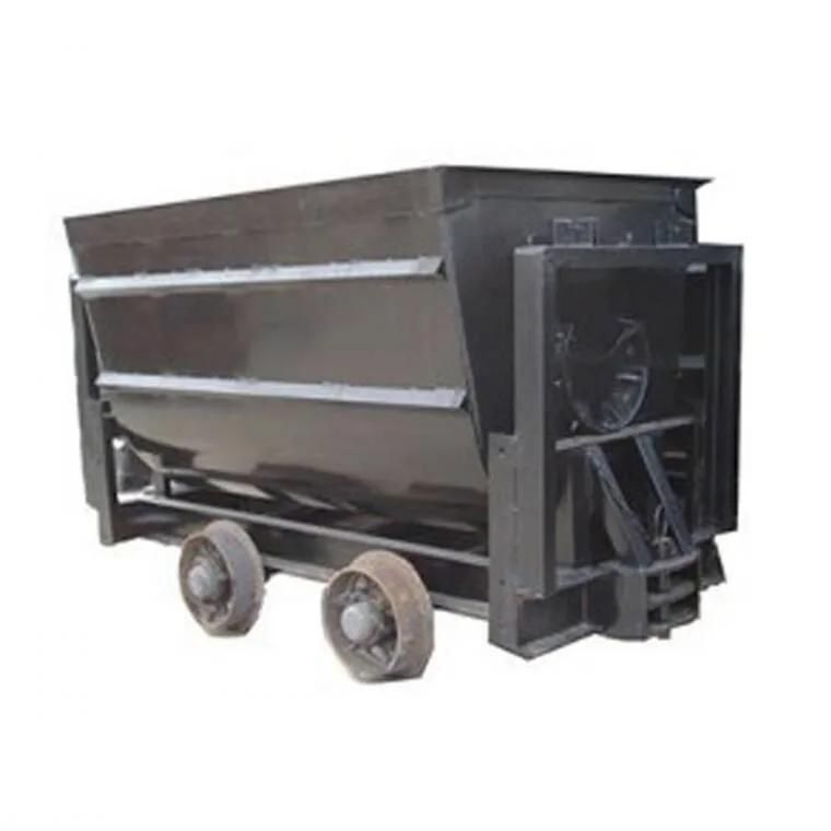 8m3 Hydraulic  Pressure Single-Side Curved Dump Mine Cart