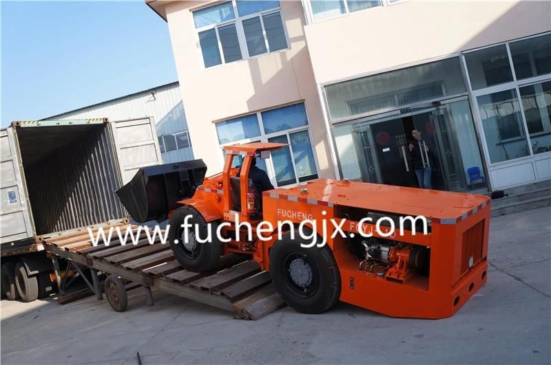 China supply Diesel underground mining hydraulic loader with One year quality guarantee