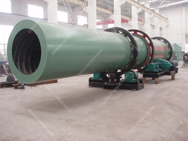 Simple Silica Sand Rotary Drum Dryer Equipment