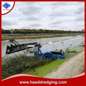 Cheap Price Aquatic Weed Harvester/ River Plant Cutting Machinery