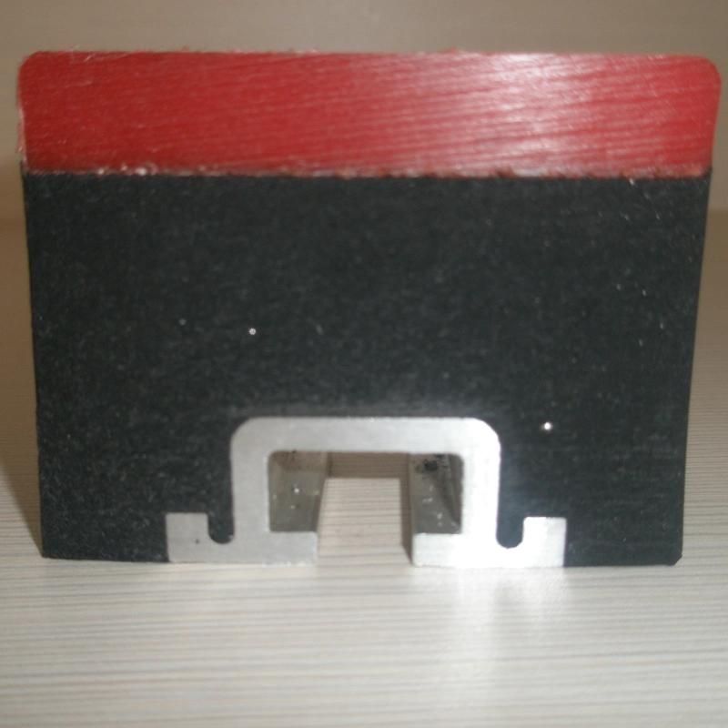 Belt Conveyor Belt Impact Bed Cradle Rubber Bumper Impact Bar for Conveyor Belt