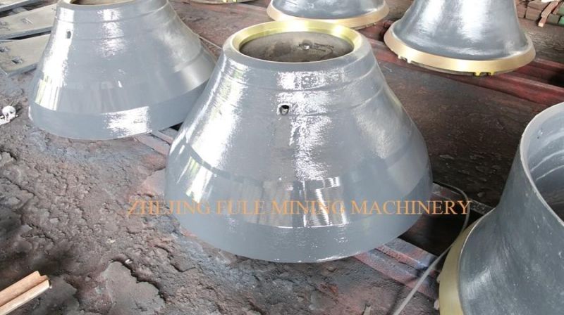 High Manganese HP500 MP800 MP1000 Cone Crusher Bowl Liner and Mantle